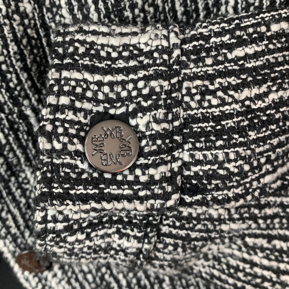 White House Black Market Boucle Trucker Jacket. NEW! - Picture 10 of 13